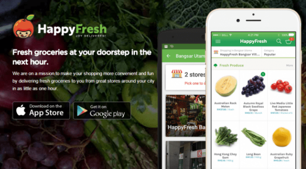 Grocery shopping app HappyFresh launches in KL, eyes Jakarta