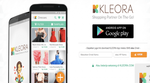 Indonesia's online shop aggregator Kleora raises seed funding, launches Android app