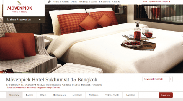 Movenpick expands in Thailand, opens new hotel