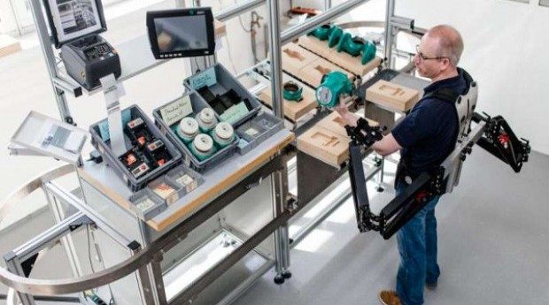 EU-designed industrial exoskeleton unveiled