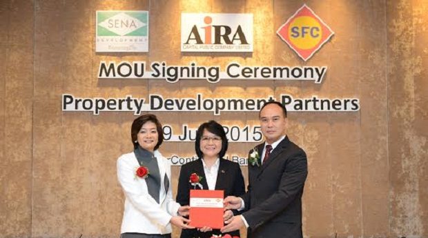 AIRA enters into JV with SENA, SFC for real estate development in Thailand
