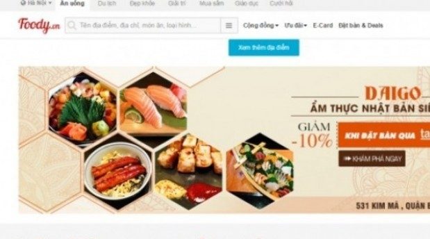 Vietnam's food service startup Foody raises Series B funding from Singapore's Garena