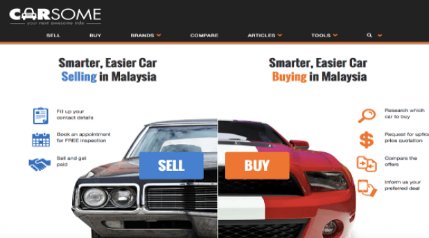 Malaysian automobile portal Carsome raises $350k from 500 Startups & IRR