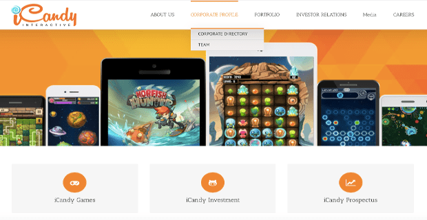 iCandy completes acquisition of SG mobile game company Inzen