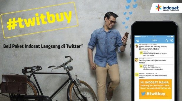 Twitter, Indosat launch TwitBuy service for Indonesia
