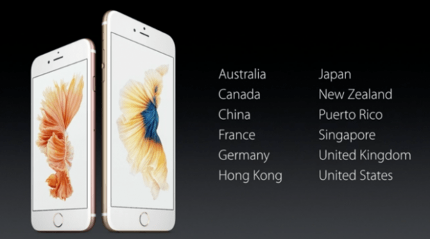 India left out in Apple's iPhone 6S launch