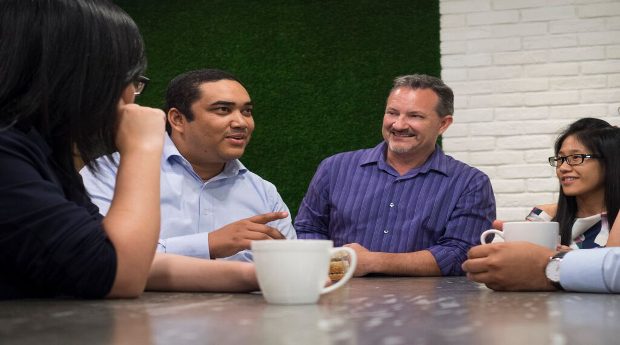 We focus on businesses a tier below where the banks would look: Solomons, ApexPeak