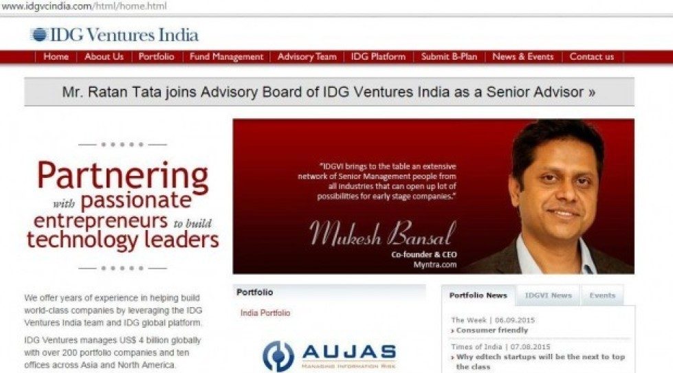 Indian VC: IDG Ventures, the technology specialist