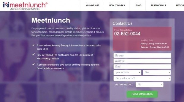 Singapore's Lunch Actually acquires Thailand matchmaker MeetNLunch