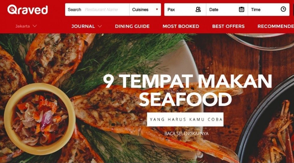Jakarta's food-tech firm Qraved raises $8m Series B from Richmond Global Ventures, Gobi Partners