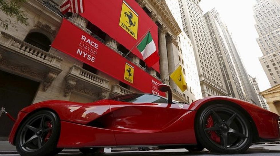Ferrari surges 15% amidst heavy investor demand for IPO