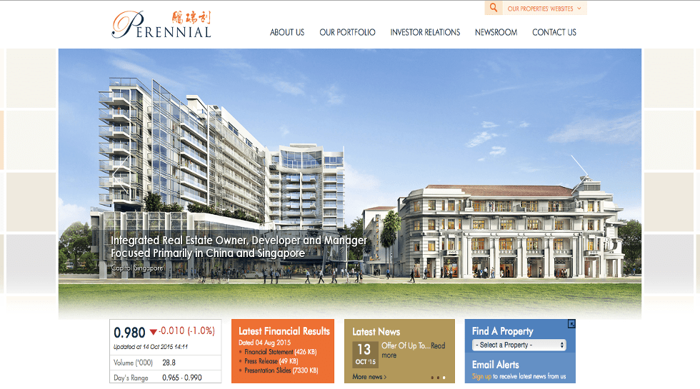 Singapore: Perennial Realty's retail bond issue oversubscribed,considers increase to $215m