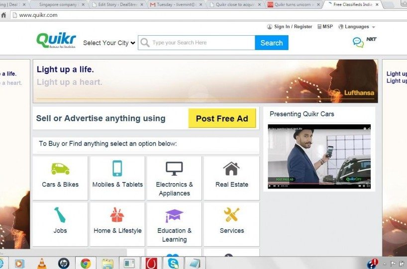 India Dealbook: Nalanda Capital picks stake in Elgi Equipments; Quikr invests in hyperlocal search engine WoNoBo