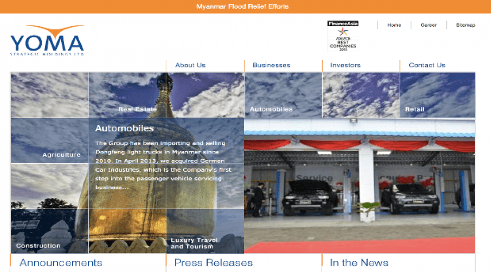 Mitsubishi forges JV with SGX-listed Yoma Strategic to distribute cars in Myanmar