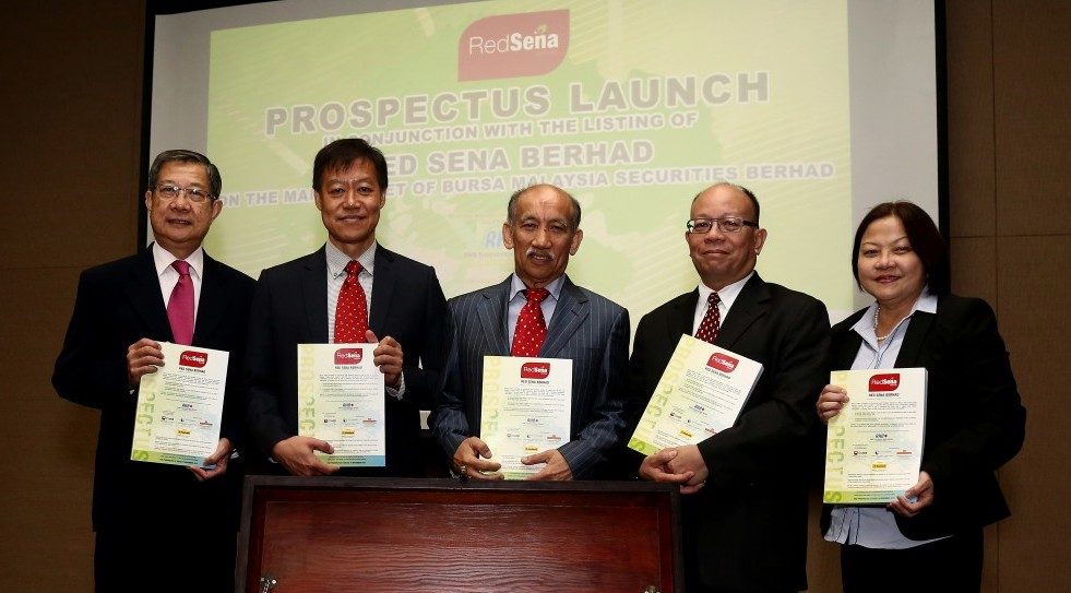 Malaysia: F&B vehicle Red Sena secures eight IPO cornerstone investors