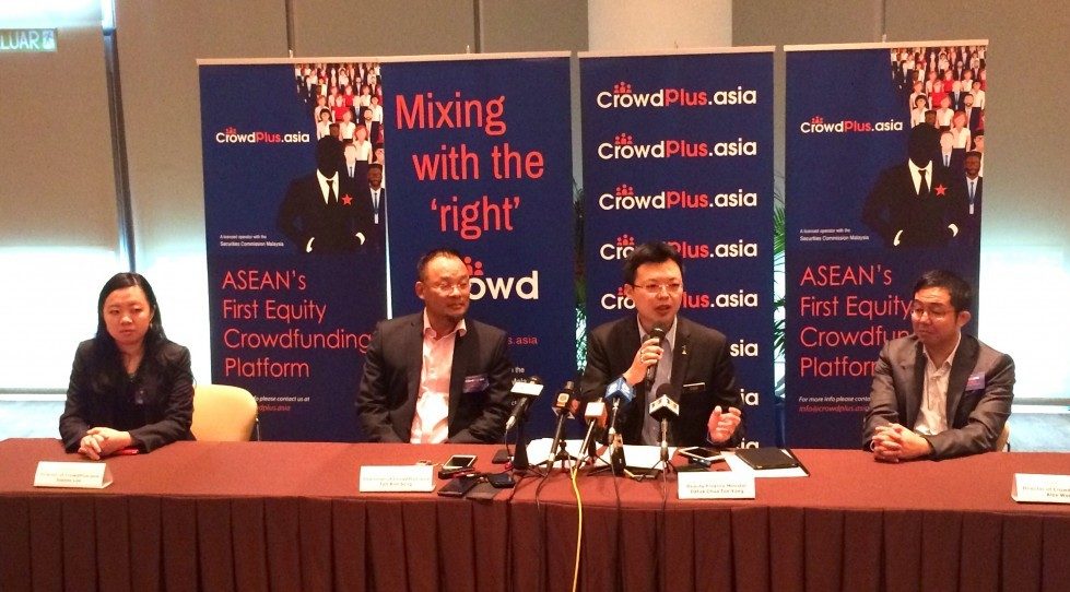 Malaysia: CrowdPlus launches Asean's first equity crowdfunding platform