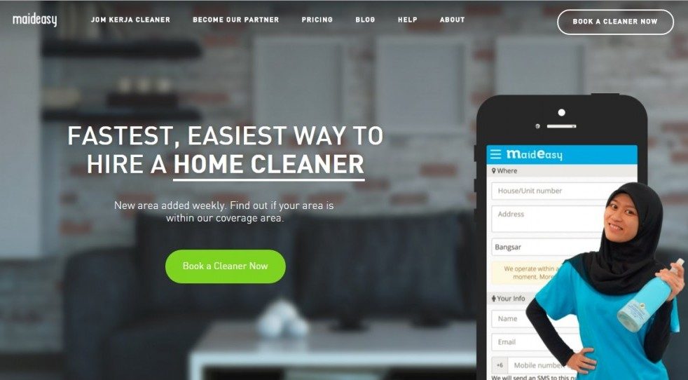 Malaysia: Platform to book cleaners MaidEasy raises Series A from Intres Capital