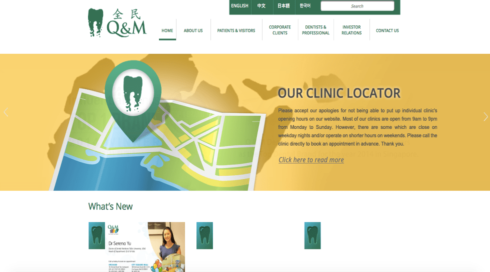 Singapore: Q&M Dental to spin off China unit, list it on new Third Board in Beijing