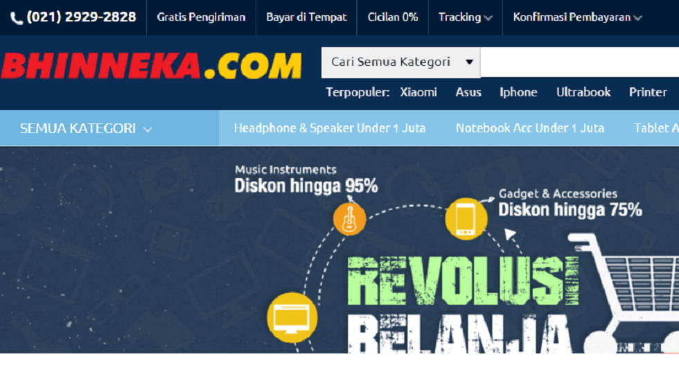 Indonesian electronics e-tailer Bhinneka raises $22m from local VC Ideosource, plans IPO