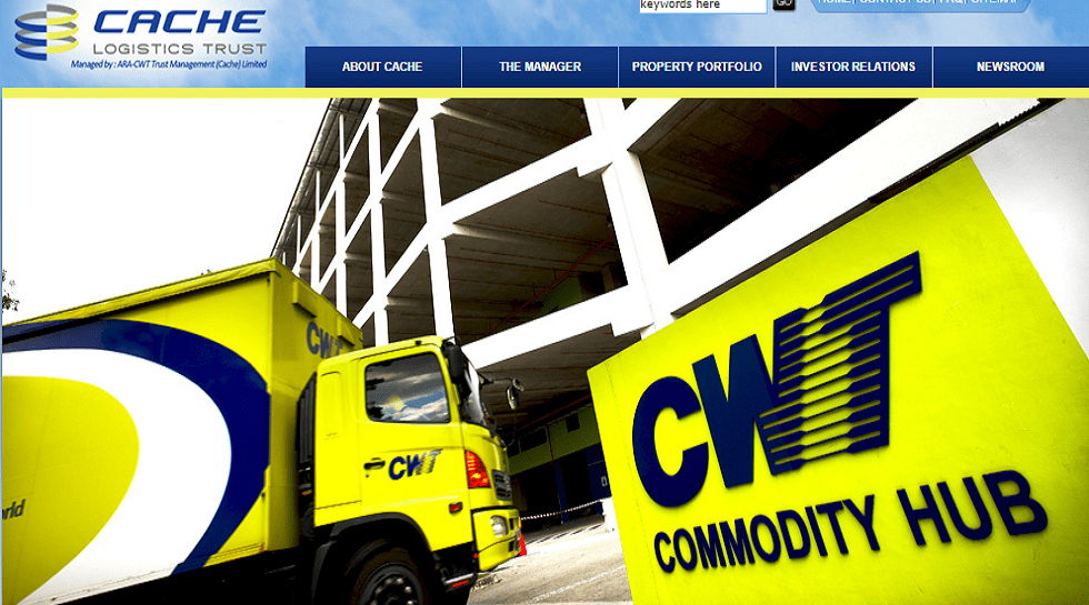 Singapore: Cache Logistics Trust to raise S$100m by placing new units to investors