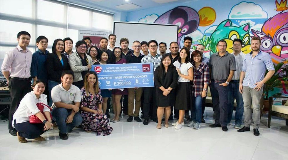 Impact Hub Manila, LBC Express award 3 startups for innovative ideas in mobility, logistics