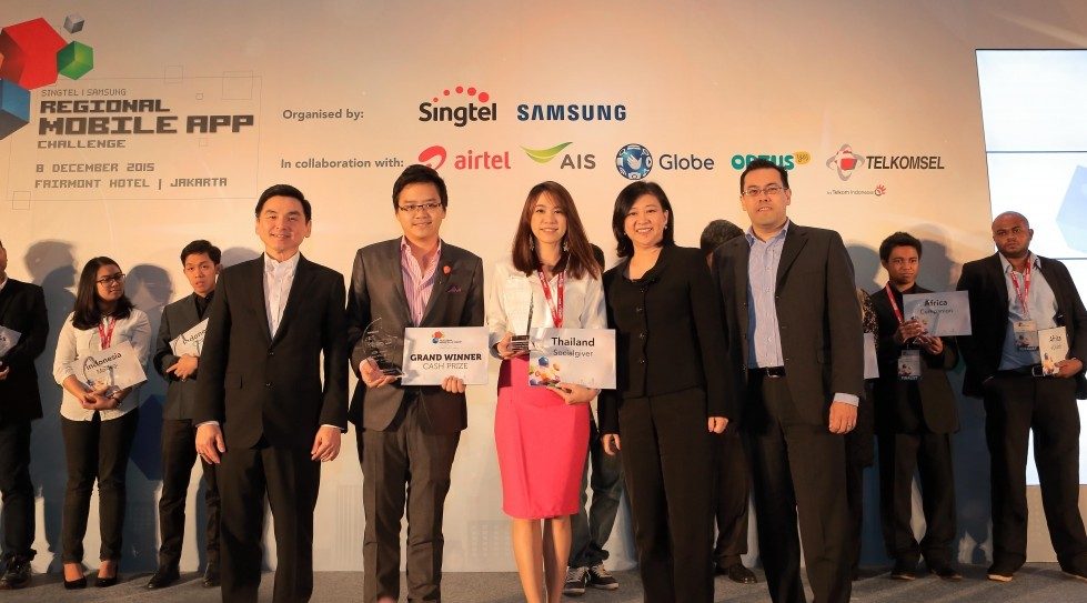 Thai startup Socialgiver, Australia's OTTO win 2nd Singtel-Samsung App Challenge