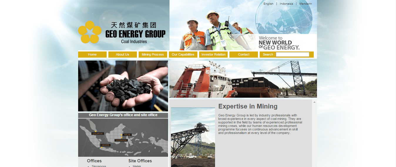 Singapore: Geo Energy to buy entire stake in Borneo International Resources