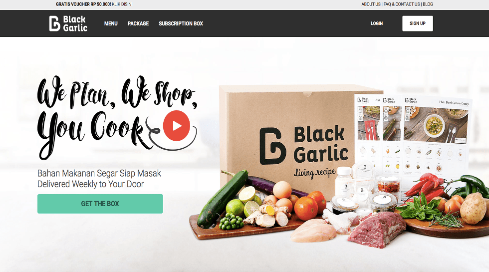 Jakarta meal delivery startup Black Garlic bags seed funds from Convergence, Skystar