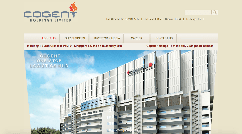Singapore: Cogent Holdings shareholders seek exit in deal value at $280m