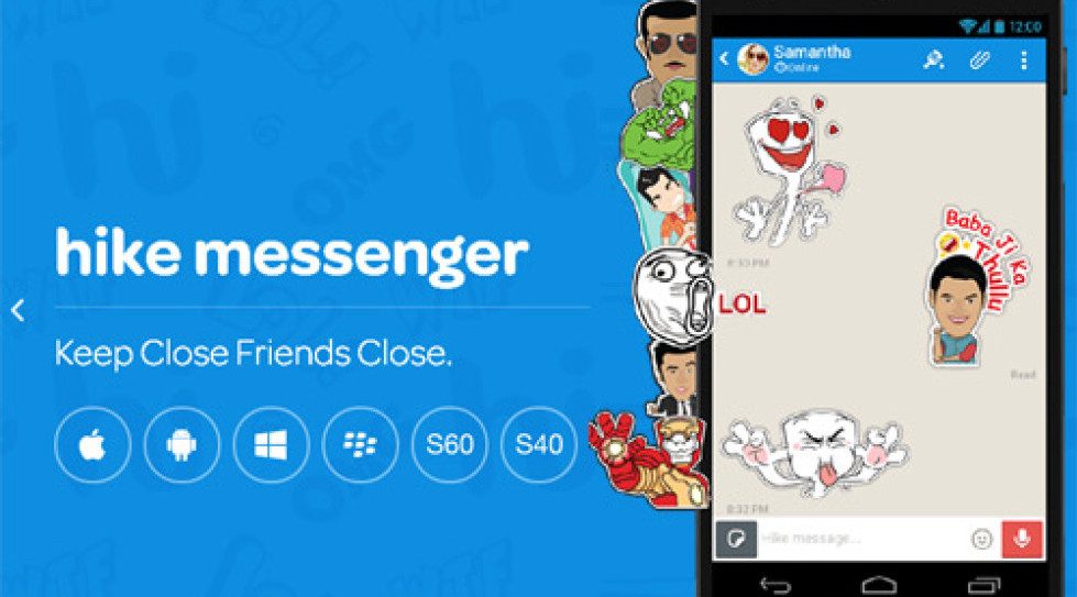India: Messaging app Hike in talks with Tencent to raise funds
