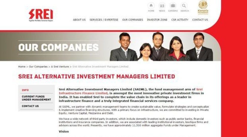 India: Srei to start $291m fund to invest in debt instruments of stressed firms