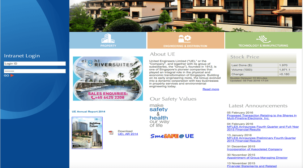 Singapore: United Engineers to divest MFlex stake to Suzhou Dongshan in $354.9m deal