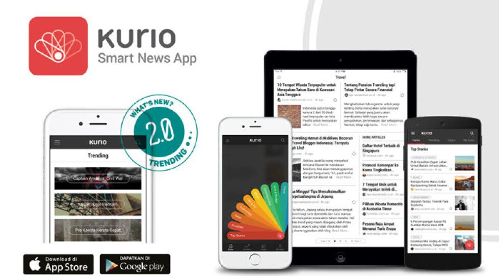 Indonesian news app Kurio raises $5m from Japan's Gunosy