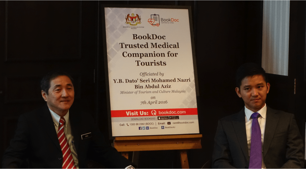 Malaysia: BookDoc launches web portal targeting medical tourists, endorsed by Tourism Ministry