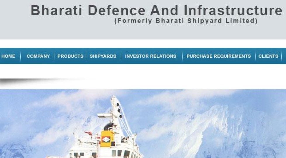 India: Debt-laden shipbuilder Bharati Defence may rope in equity investors