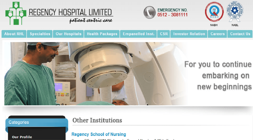 India: IFC investing upto $10m in Kanpur-based Regency Hospital