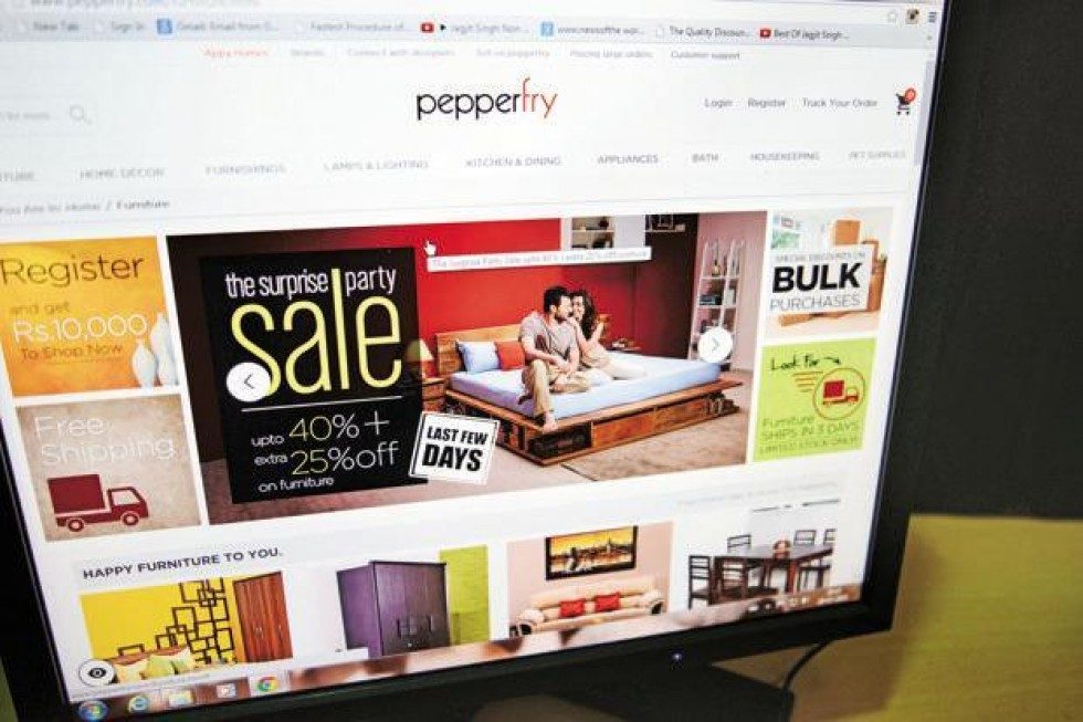 India: Venture-backed Pepperfry narrows loss to $20m in 2016-17, revenue up 30%