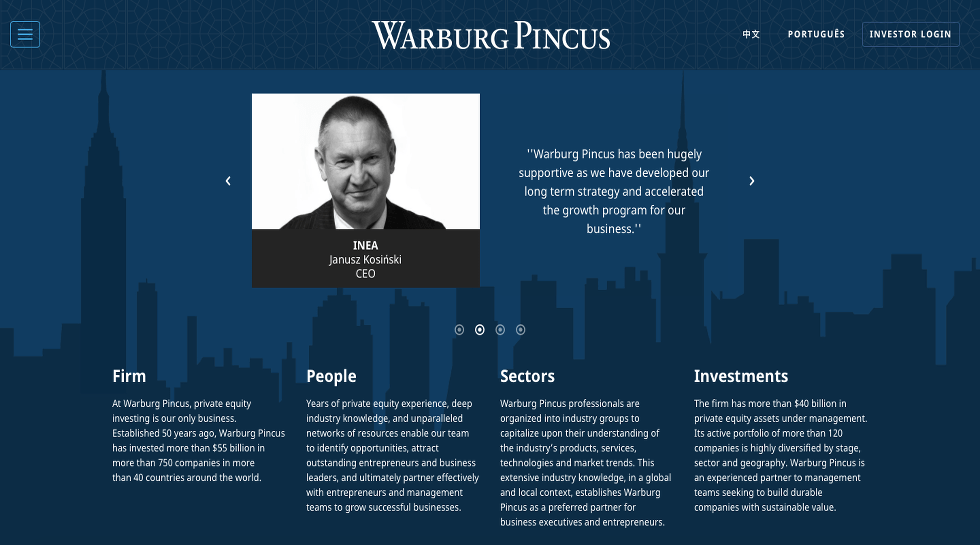 Warburg Pincus to open SG office to oversee ASEAN investments