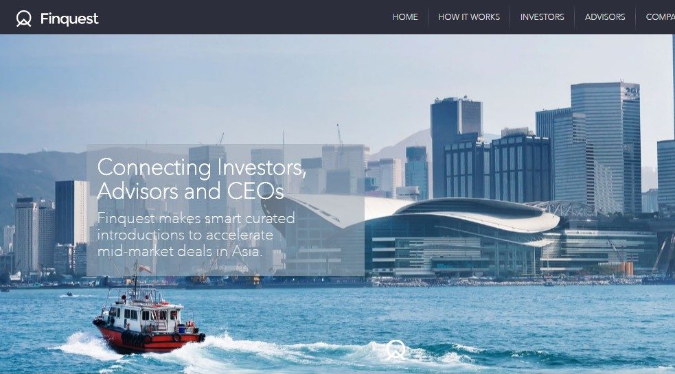 HK's Finquest to facilitate deals among institutional investors, M&A advisors with mid-sized cos