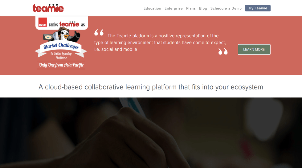 Singapore: Social mobile learning platform Teamie closes $1.1m pre-series A