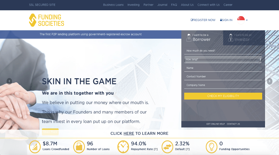 Sequoia India leads $7.45m Series A investment into P2P lending platform Funding Societies