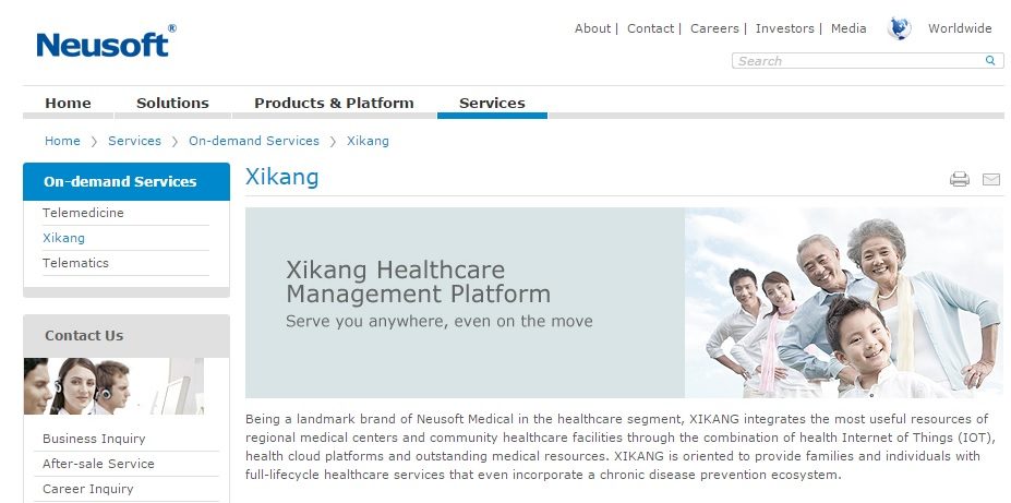 PICC leads $64m round for China's Neusoft Xikang