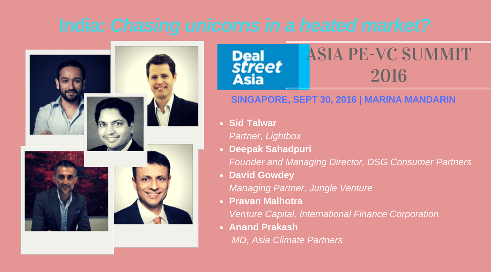 Asia PE-VC Summit Panel: Chasing Unicorns in India's Heated Market