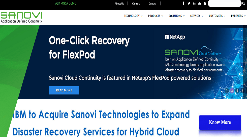 India: IBM to acquire hybrid cloud recovery provider Sanovi Technologies