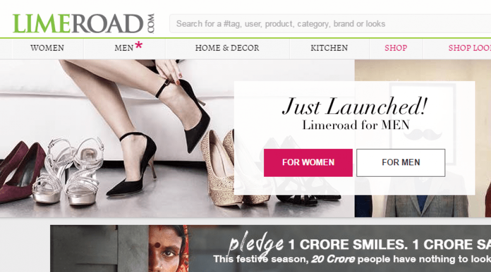 India: Online fashion retailer LimeRoad more than doubles revenue for FY 2016