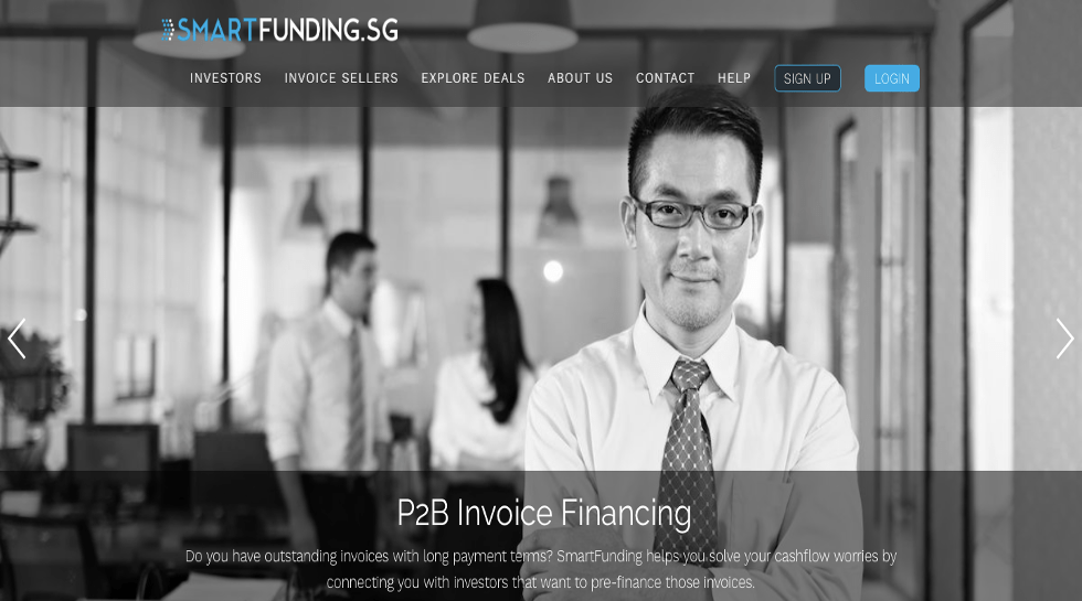 Singapore: SmartFunding closes $492k seed in round led by Fintech Asia Group