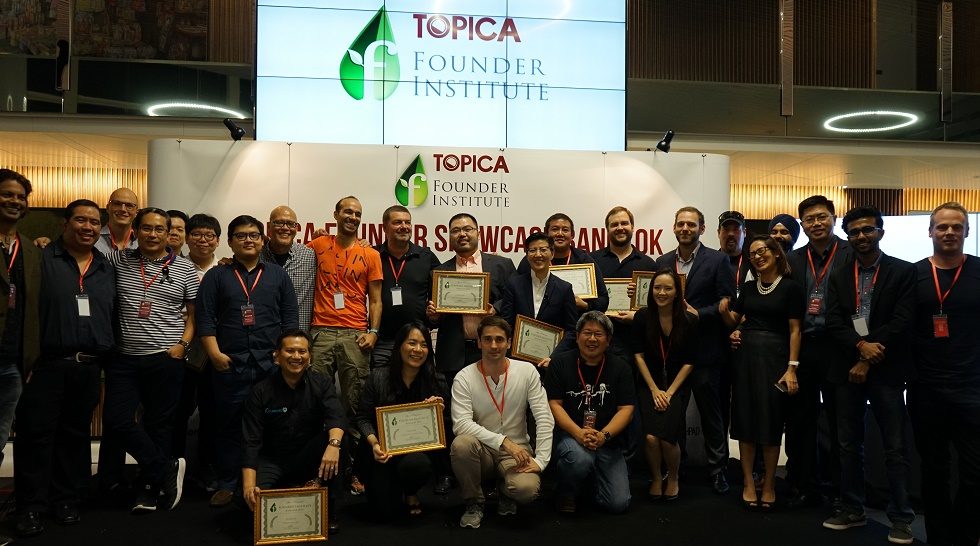 Startups from Topica Founder Institute's Thai chapter get funding