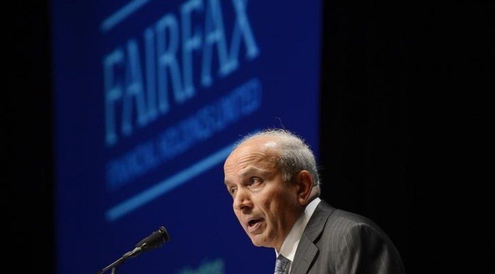 Fairfax to raise up to $1.5b for India investments