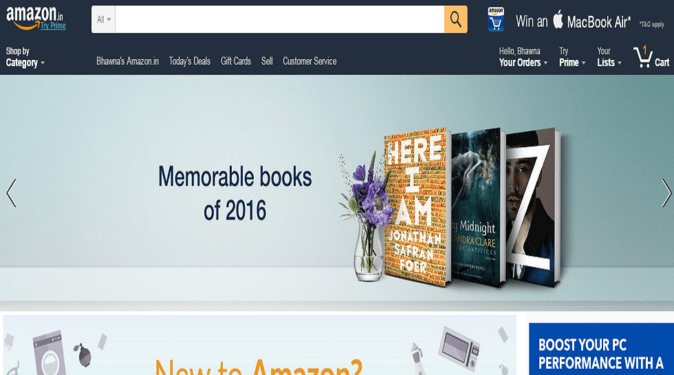 Two senior executives quit Amazon India