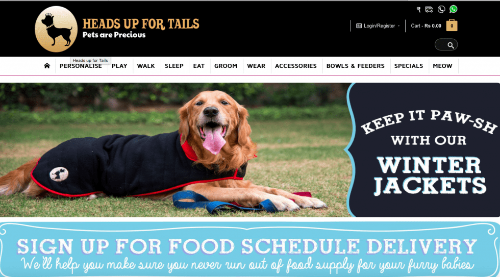 India: Luxury pet products brand Heads Up For Tails raises $2m from HNIs